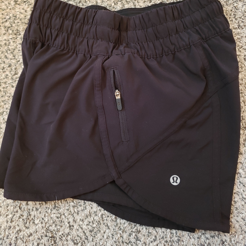 Lululemon running shorts size 2
